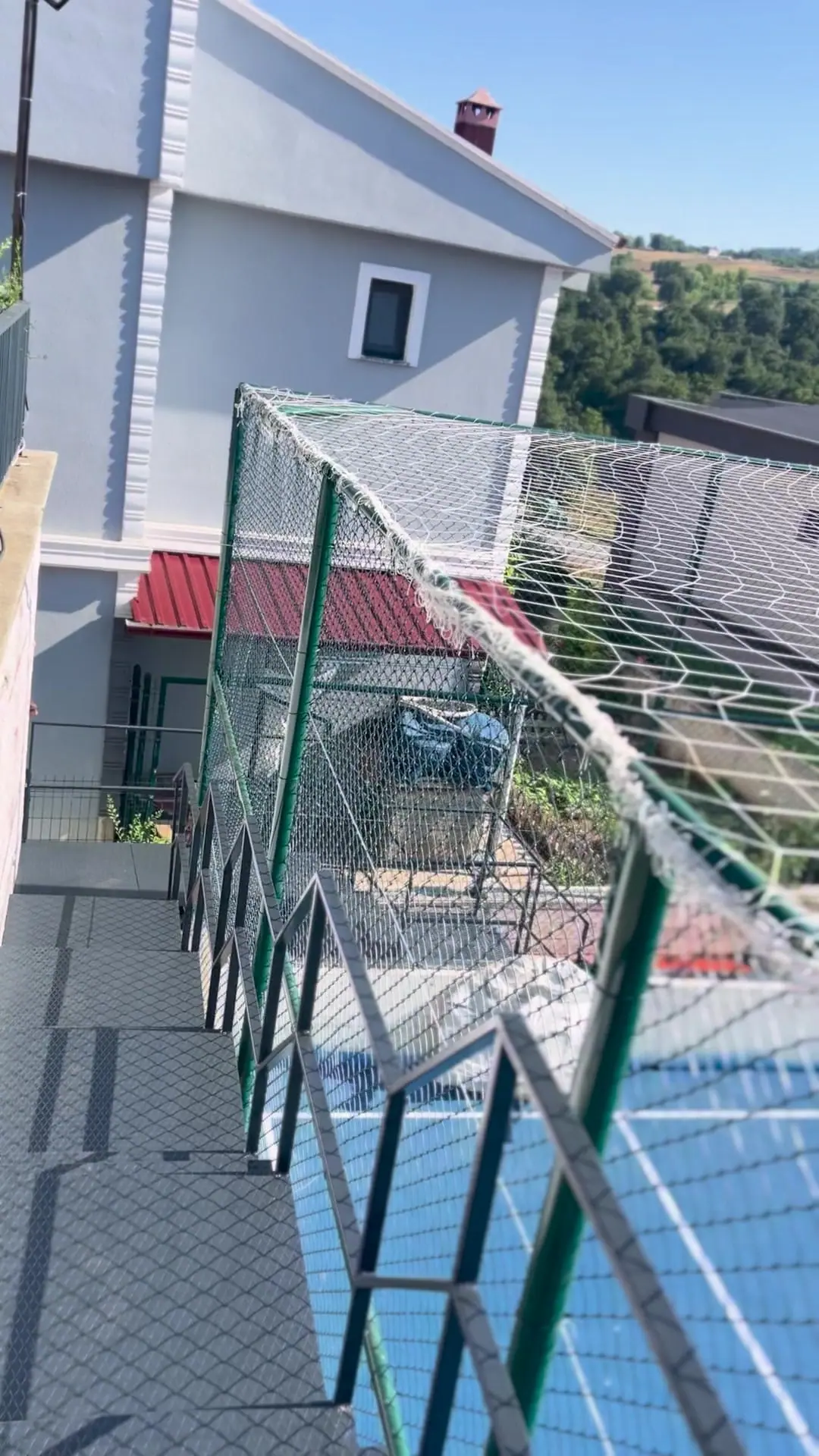 Spor sahası çevre ve tavan filesi
